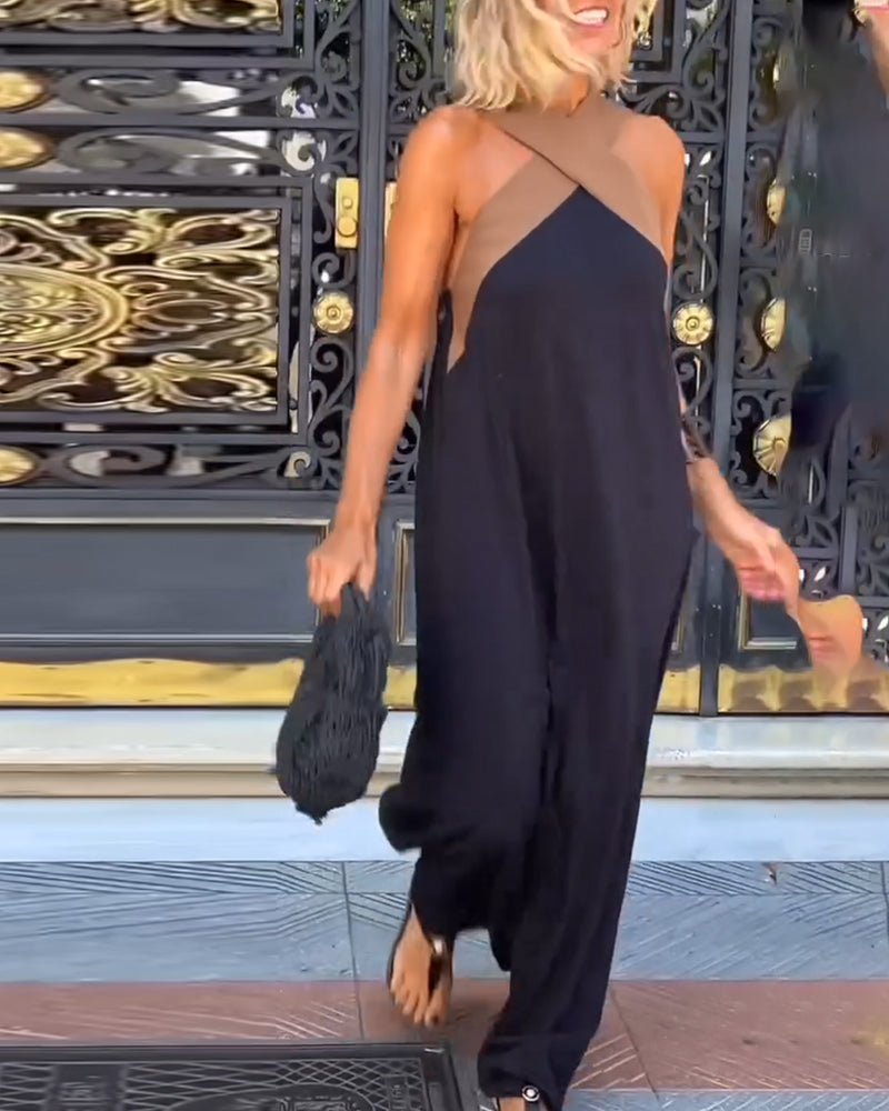 SIENNA | Robe Élégante avec Dos Nu et Col Croisé à la Mode