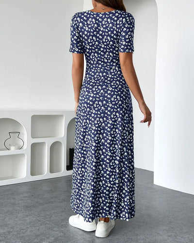 Robe Sexy Élégante Imprimée