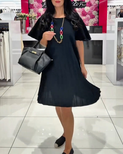 Robe Mode Street Plissée