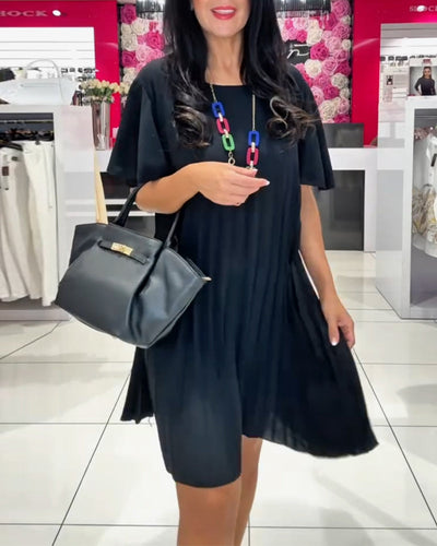 Robe Mode Street Plissée