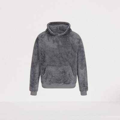 Sweat à capuche duveteux pour femmes | Chaud