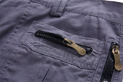 Short Cargo pour Hommes avec Poche Zippée
