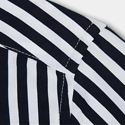 T-shirt manches longues à rayures verticales pour Homme – Dillon