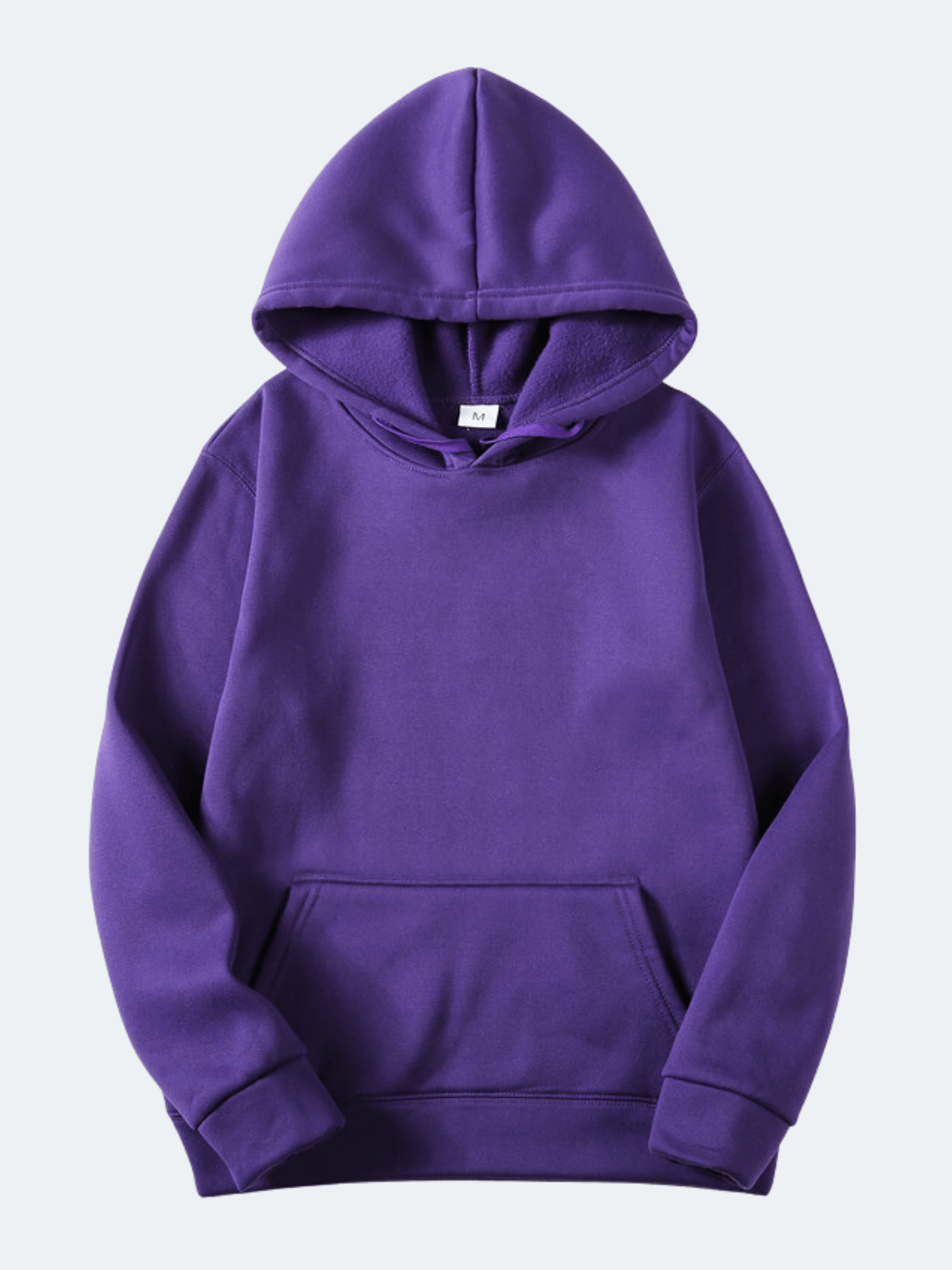 Sweat à Capuche Décontracté De Couleur Unie