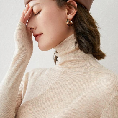 Tanisha | Pull Gola Haute Élégant Pour Femmes