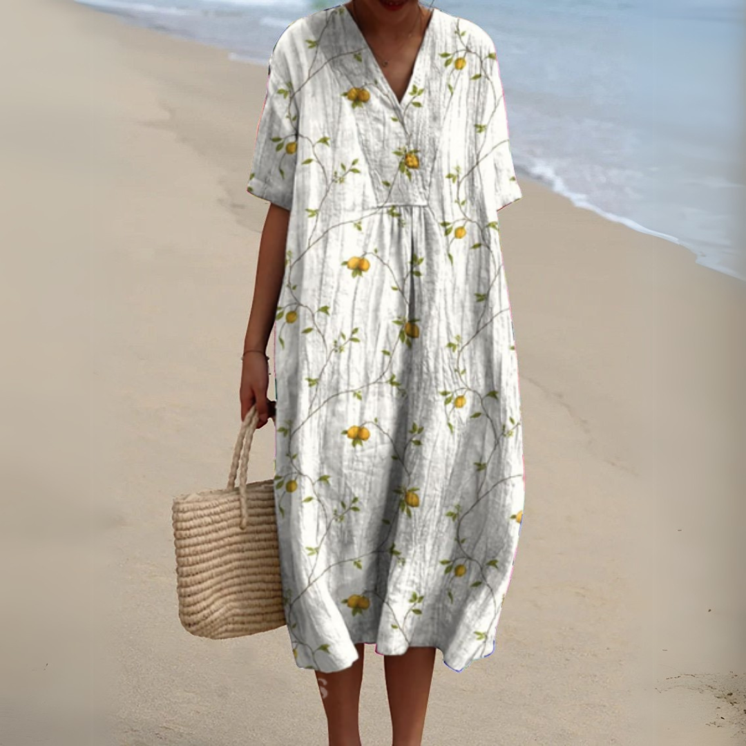 Sarah | Robe élégante avec imprimé floral