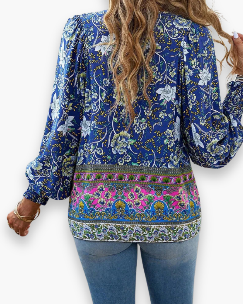 Top fleuri léger femme | Haut d'été