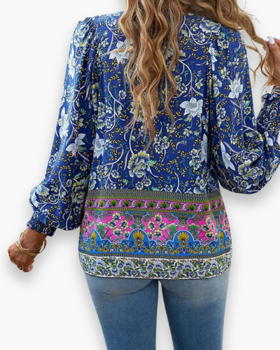 Top fleuri léger femme | Haut d'été