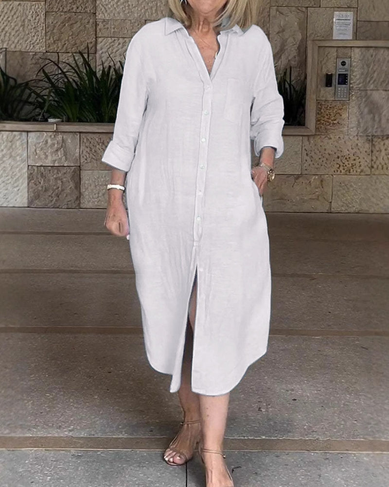 SARUSA – ROBE-CHEMISE CLASSIQUE