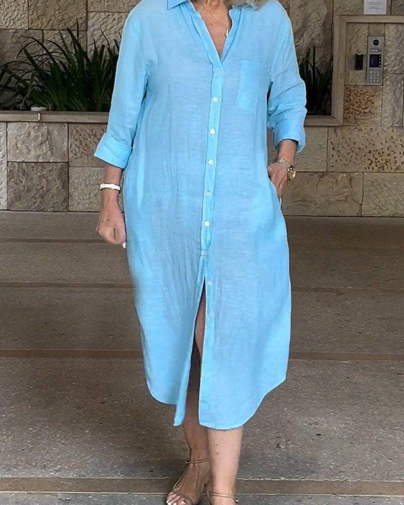 SARUSA – ROBE-CHEMISE CLASSIQUE