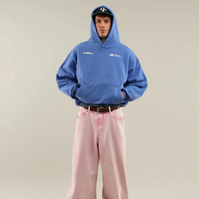 Sweat à capuche en coton mélangé pour femme | Oversize