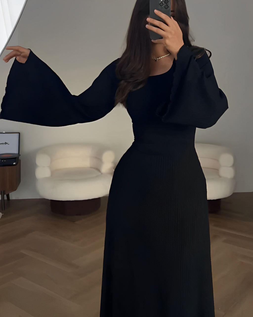 Robe | Tricotée Élégante