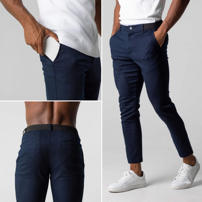 ROEL - PANTALON STRETCH ACTIF ÉLÉGANT