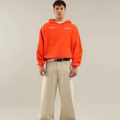 Sweat à capuche en coton mélangé pour femme | Oversize