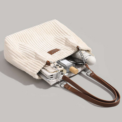 Sac élégant en velours pour femme | Sac à bandoulière