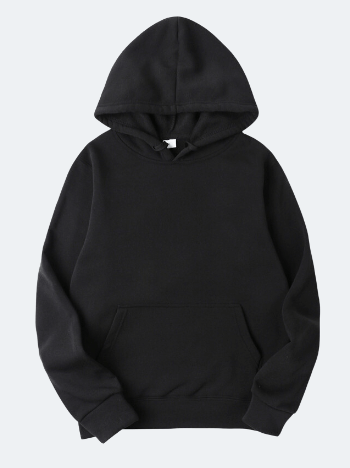 Sweat à Capuche Décontracté De Couleur Unie