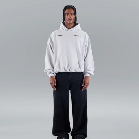 Sweat à capuche en coton mélangé pour femme | Oversize