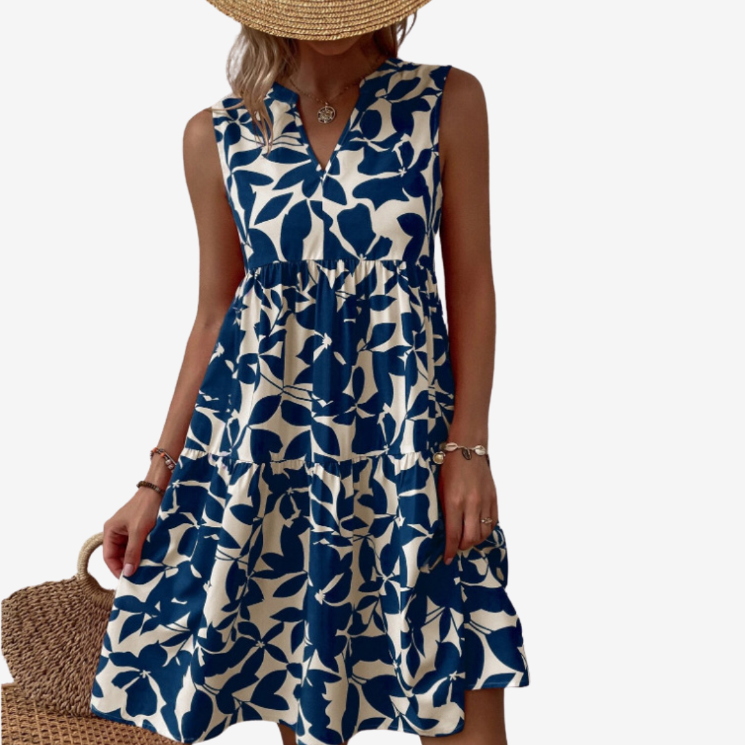 Séraphine™ Midi à Motifs Feuillus