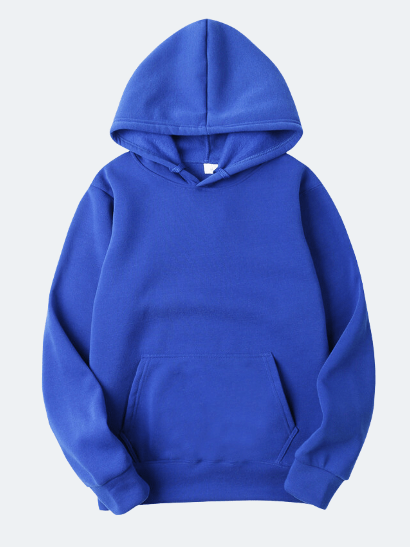 Sweat à Capuche Décontracté De Couleur Unie