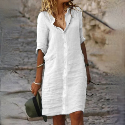 Clara - Robe en lin Stella