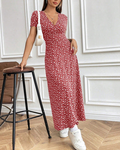 Robe Sexy Élégante Imprimée