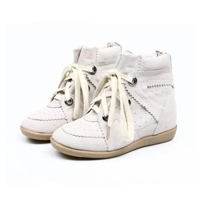 Sophie Courbes® | Bottines casual en cuir suédé