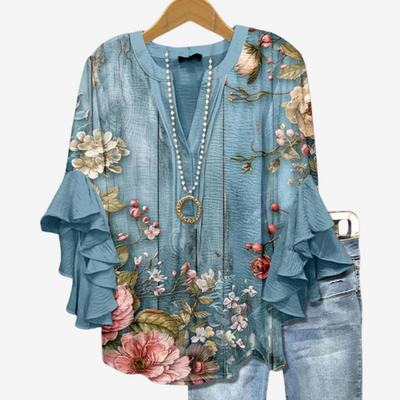 Roselina™ Haut Bohème à Volants