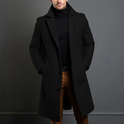 Trench avec des poches pour homme | hiver