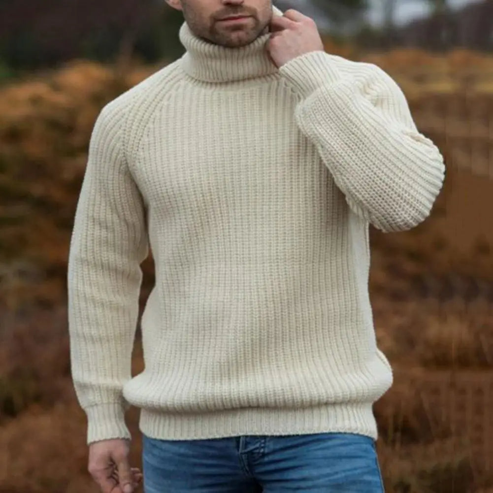 Wayra | Pull en Maille Beige pour Hommes