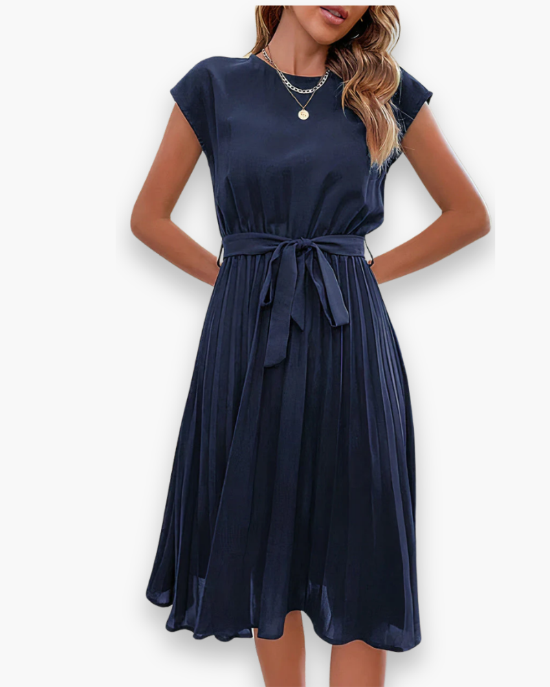 Robe plissée moderne pour femme | Elégante