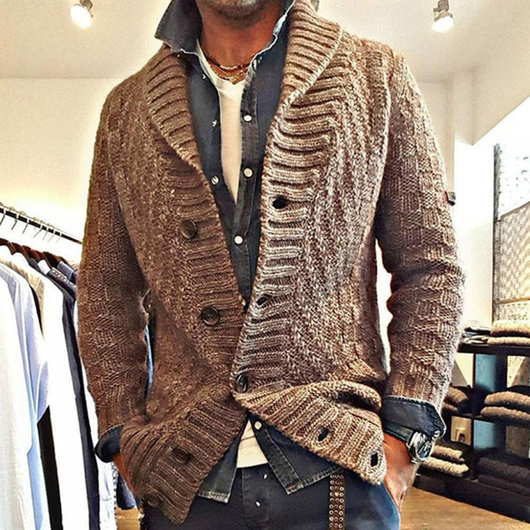 Roger | Cardigan en tricot pour hommes | Chaud