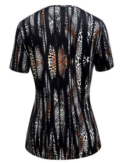 Zyra™ | T-Shirt en Faux Superposé Élégant