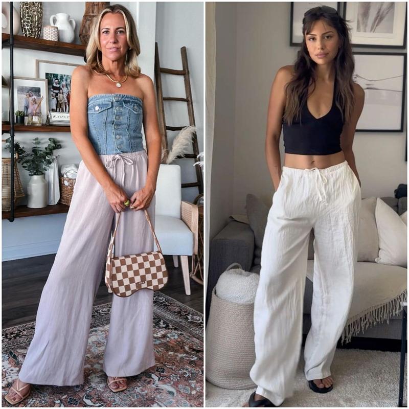 Sara™ | Pantalon Confort Élégant à Jambes Amples