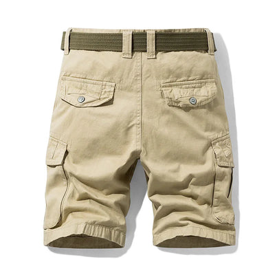 Short cargo à poches pour hommes