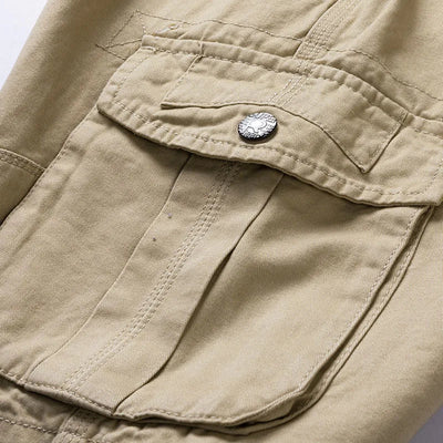 Short cargo à poches pour hommes