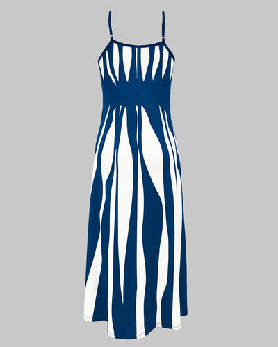 Robe Tempérament Et Tendance Encolure V Bretelles