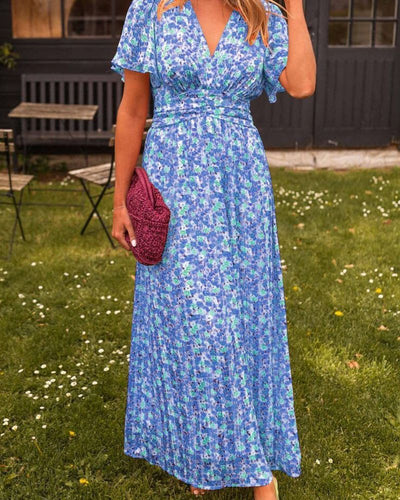 SEVILLA – Robe Longue Femme à Col en V