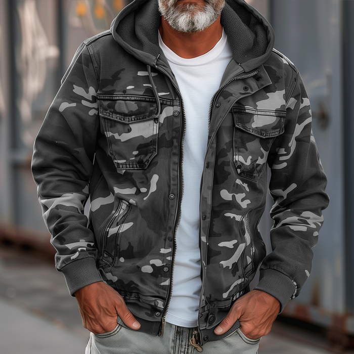 Sami™ | Veste Camouflage Élégante