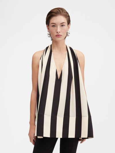 Top Trapèze à Rayures – Ample et Moderne