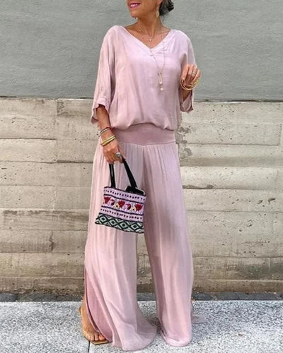 Rose - Ensemble Boheme 2 Pièces