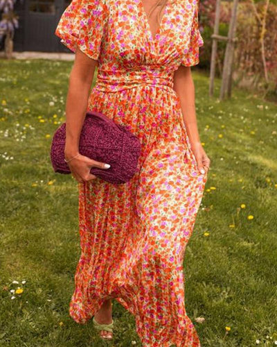 SEVILLA – Robe Longue Femme à Col en V