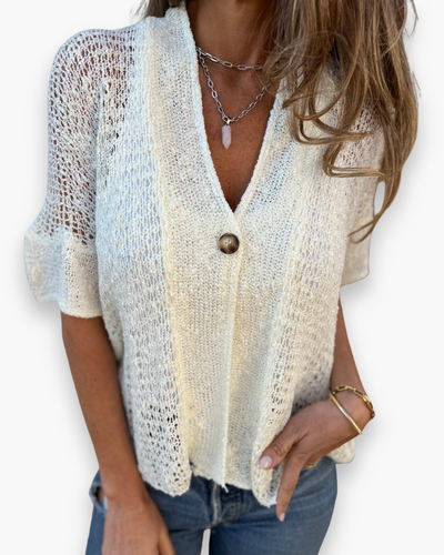 Top en maille léger femme | Élégant