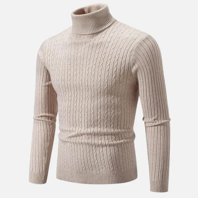 Vlatco | Pull col roulé en maille pour hommes
