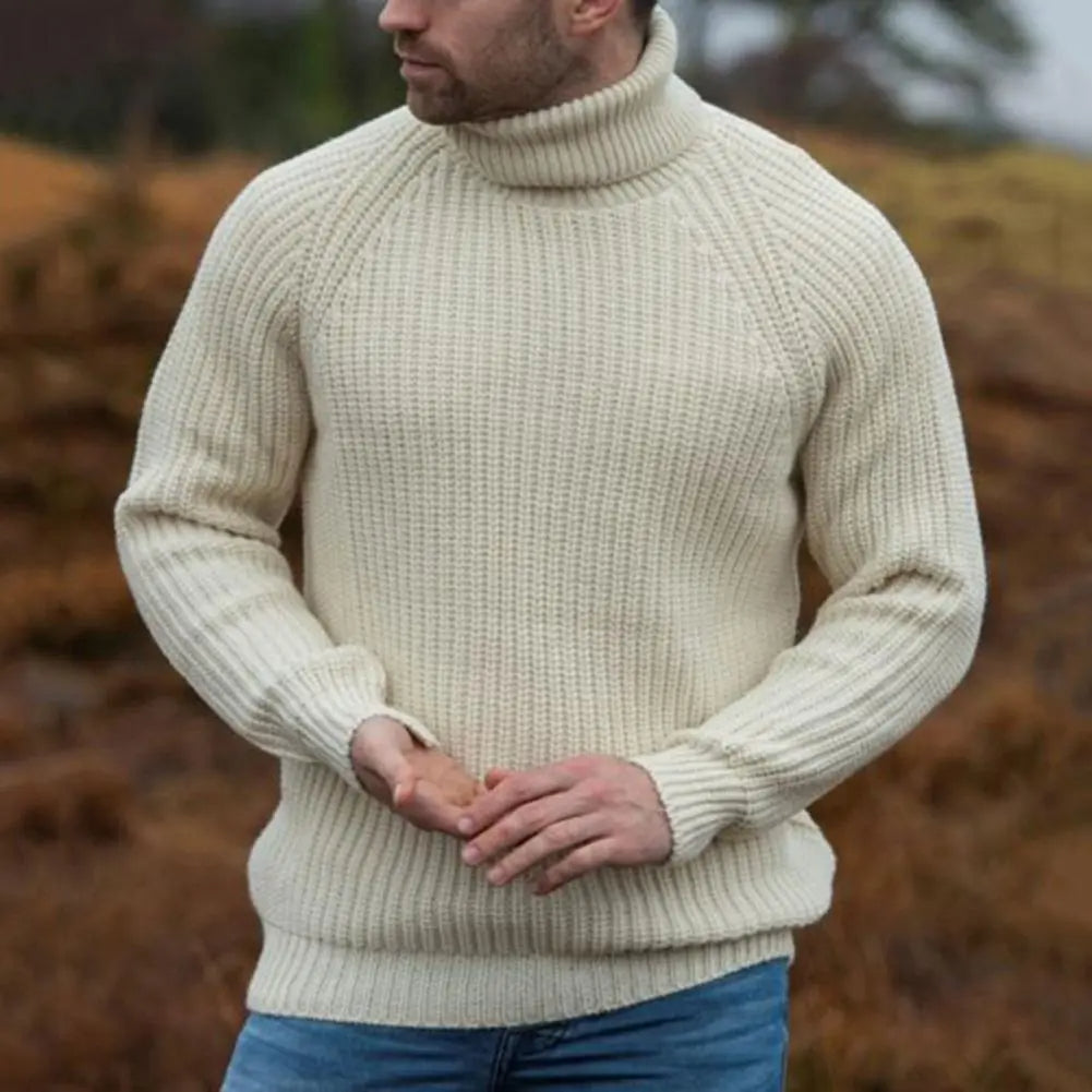 Wayra | Pull en Maille Beige pour Hommes