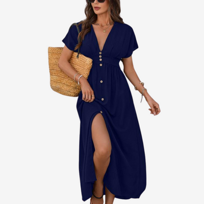 Serena™ Robe à Fente Élégante