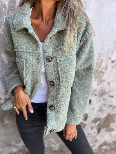 ALICE | Veste boutonnée douillette