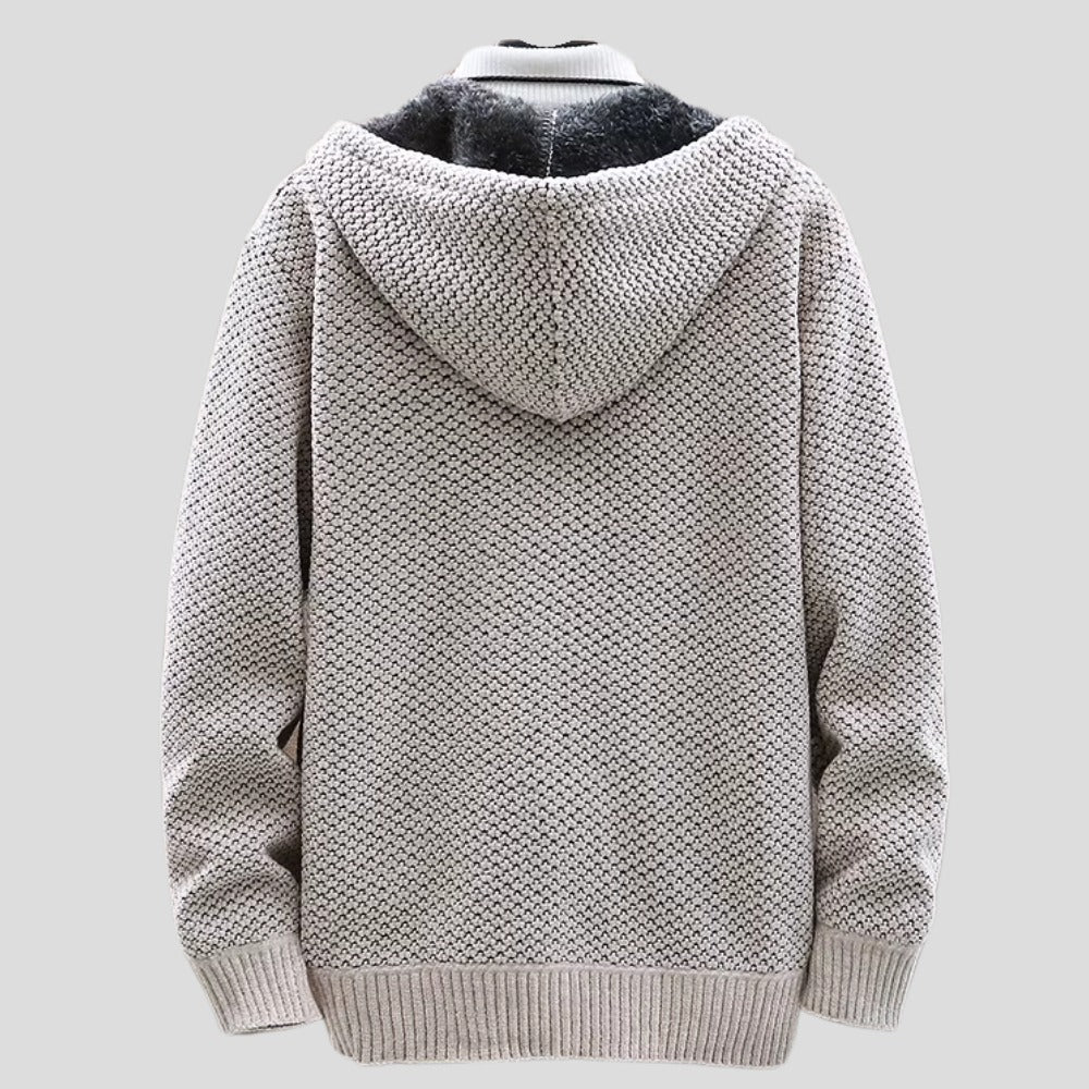 Sweat à capuche en tricot Oslo