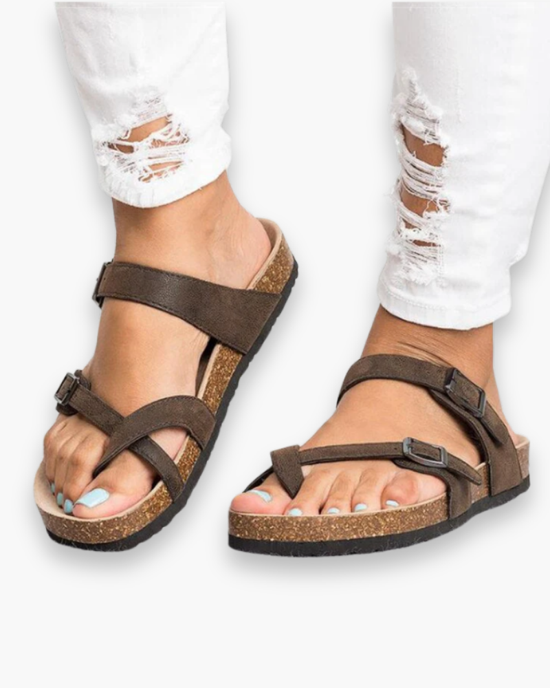 Sandales réglables pour femmes | Confortable
