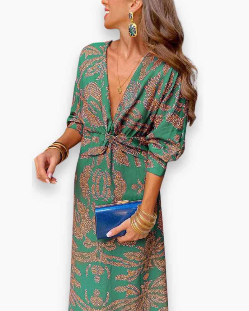 Robe midi chic pour femme | Fluide et flatteuse