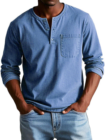 Lenoir™ | Chemise en jean avec poche